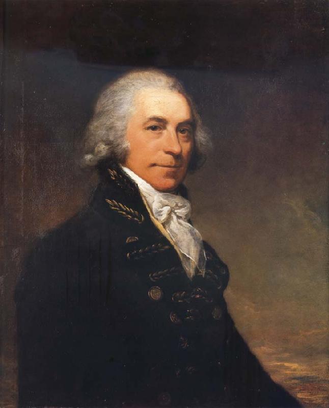 Arthur Devis A Portrait of Captain James Urmston oil painting image